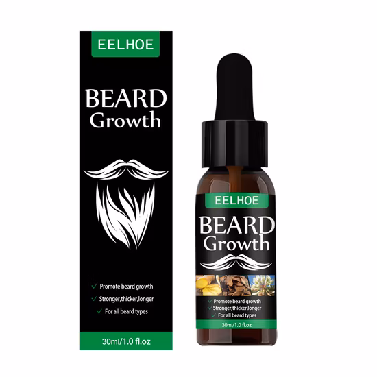 Huile de barbe pour hommes biologique naturelle végétalienne de marque privée personnalisée en gros